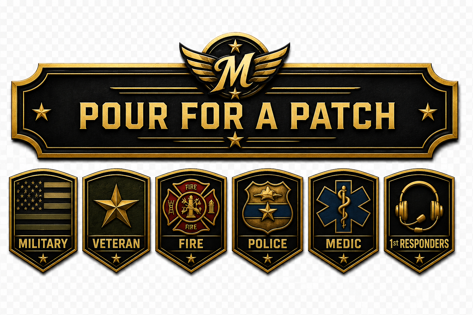 Pour For A Patch banner